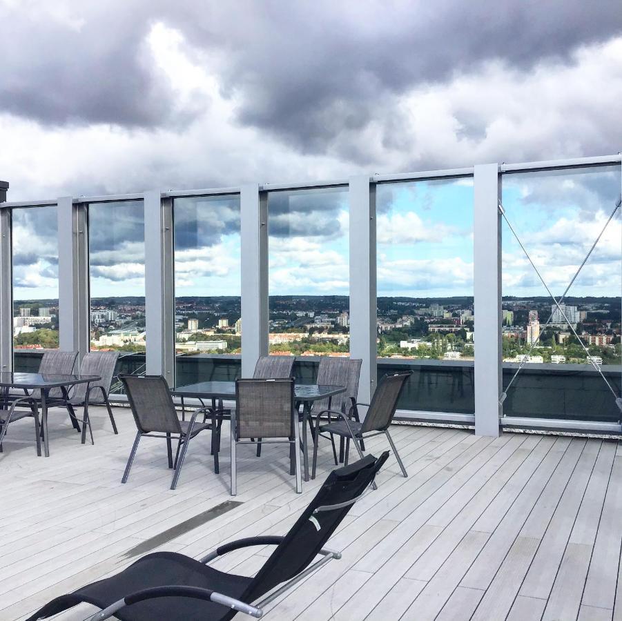 Hanza Tower Apartament Premium Plus Щецин Экстерьер фото