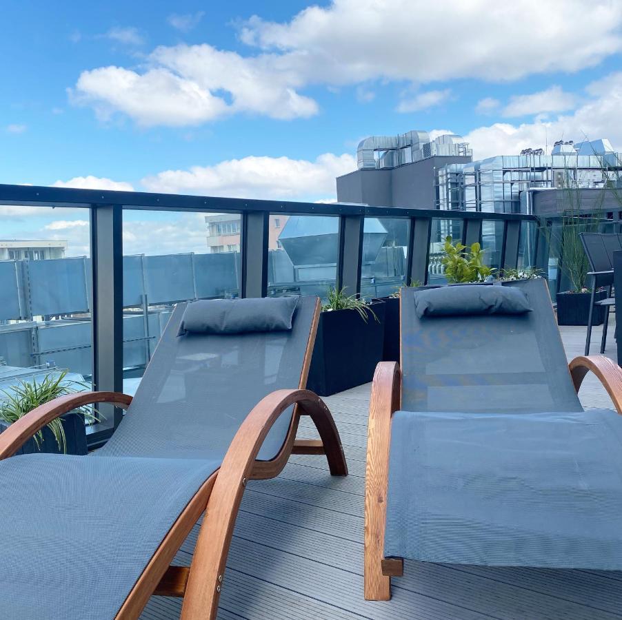 Hanza Tower Apartament Premium Plus Щецин Экстерьер фото